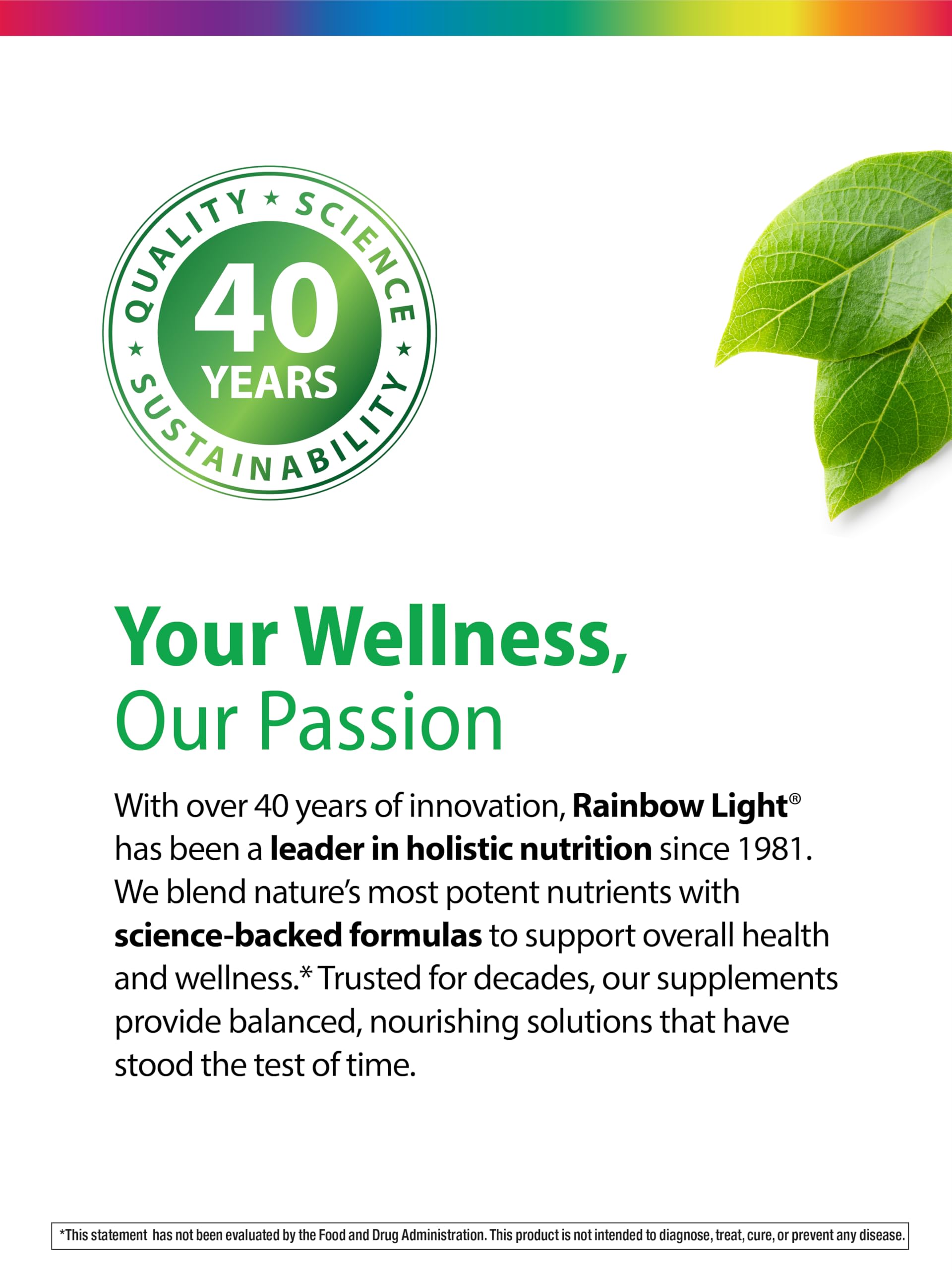 Rainbow Light Probiotic Gummies | 50 Count | Advanced Synbiotic with Prebiotic | for Men, Women & Children | Supports Digestive & Immune Health