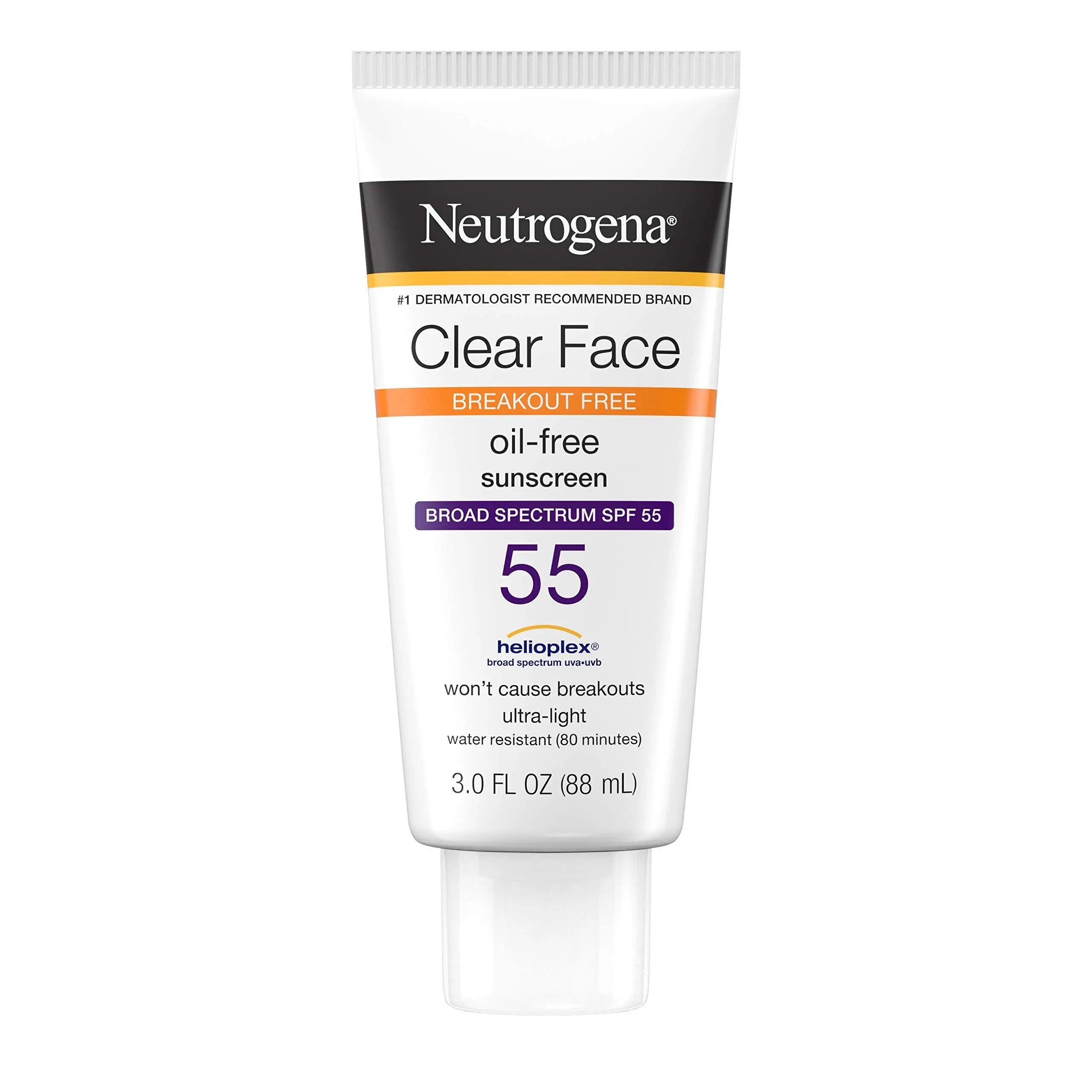 Neutrogena Clear Face Liquid Lotion Sunscreen for Acne-Prone Skin Neutrogena Au supplements