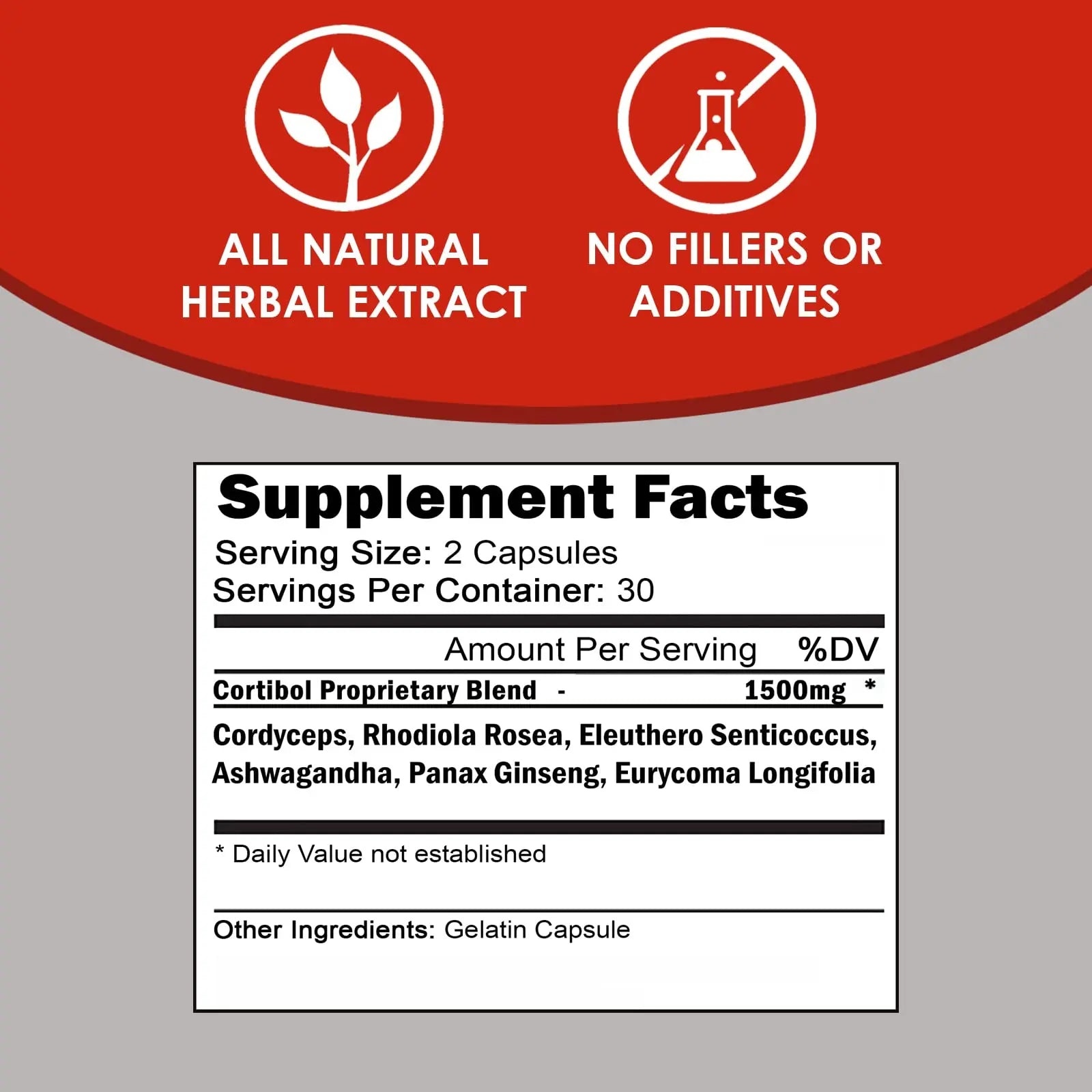 VH Nutrition CORTIBOL | Cortisol Manager* Supplement | Maximum Strength Adrenal VH Nutrition Au supplements