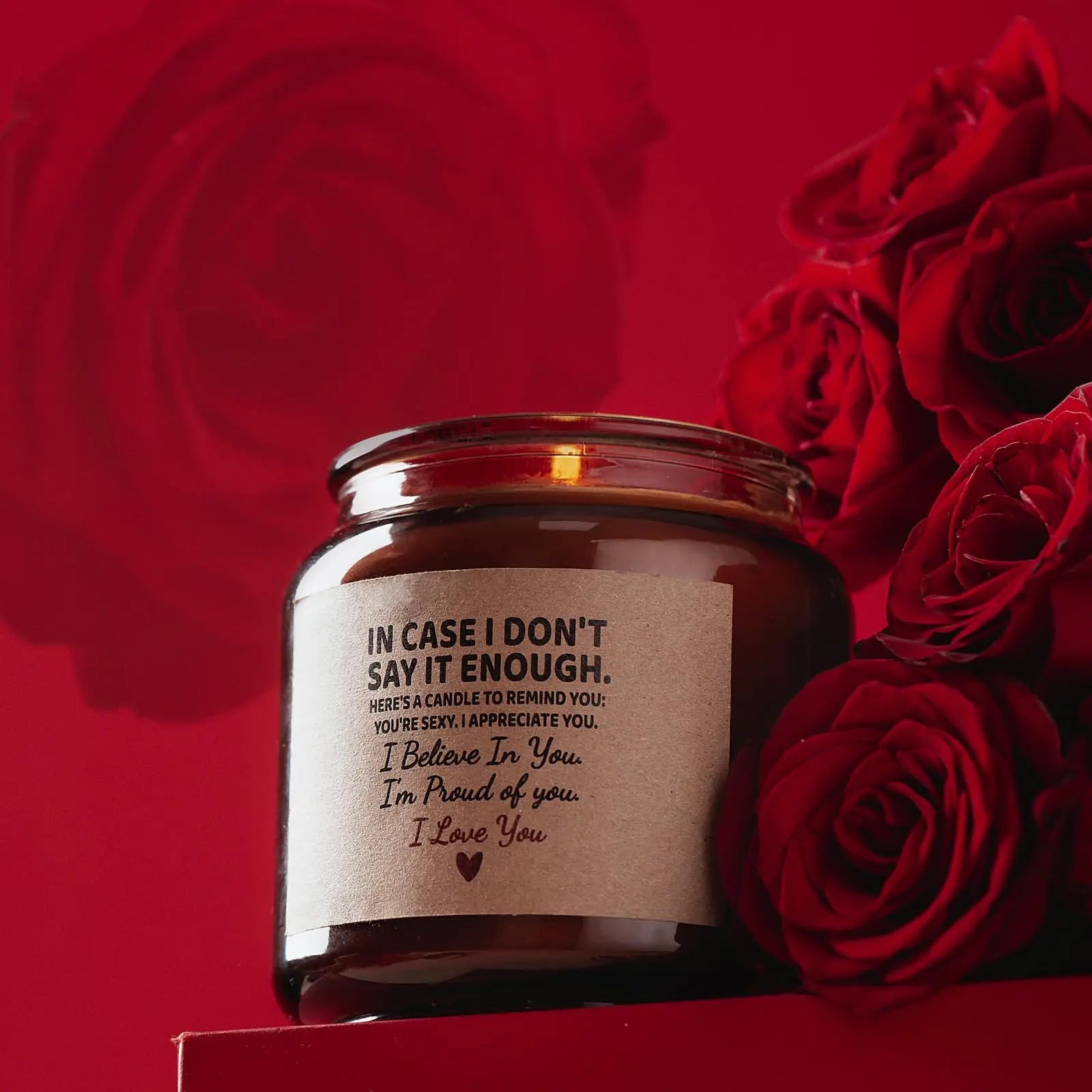 Candle Amber Moss Scented, Valentines Day Gifts for Her Girlfriend Wife, Romantic Anniversary YINUO LIGHT Au supplements