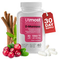 Utmost Nutrients Urinary Defense D-Mannose Supplement - Urinary Health for Women - Optimized Clinical Strength Formula Cleanses, Flushes and Rebuilds The Urinary System Utmost Nutrients Au supplements