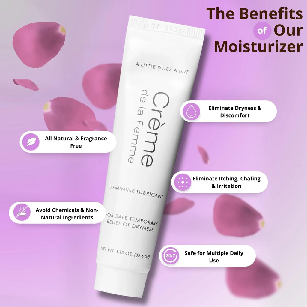 Crème De La Femme Daily Vaginal Moisturizing Cream for Long-Lasting Relief from Feminine Dryness Creme de la Femme Au supplements