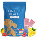 Bunkell Cortisol Powdered Drink Mix, Made with Magnesium Glycinate, L-Theanine, Ashwagandha & Vitamin D3, Cortisol Supplements for Relaxation, Focus & Calm Support, Raspberry Lemonade Flavor, 30 Ct Bunkell Au supplements