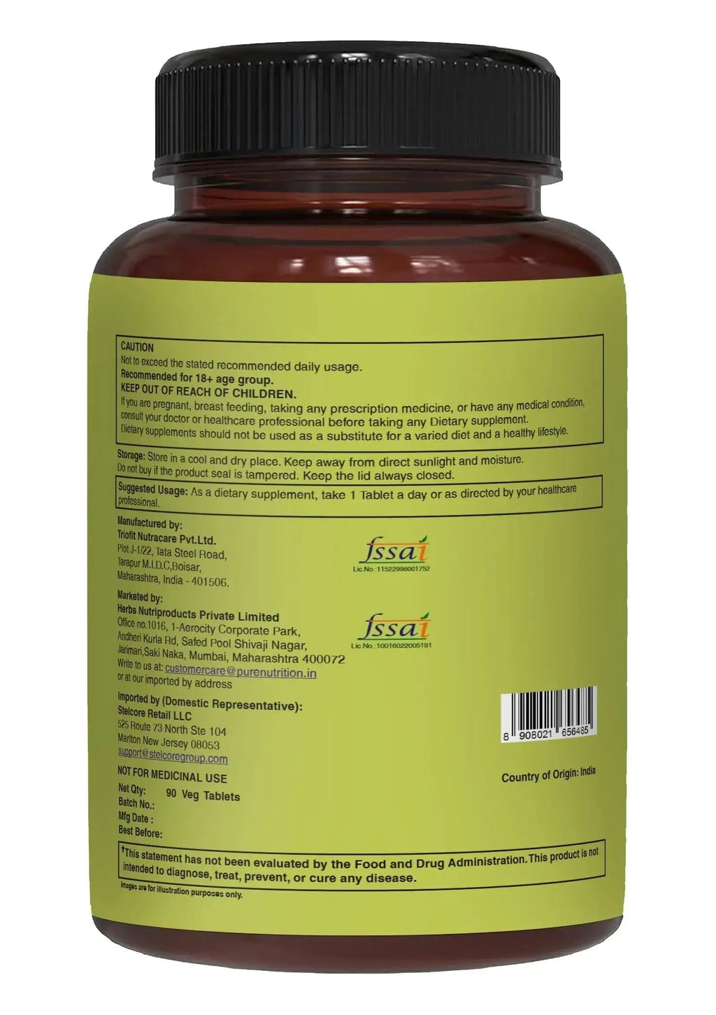 Pure Nutrition Whole Food Multivitamins for Men | 90 Tabs | One-A-Day | 100% RDA | 24 Natural Vitamins and Minerals | PURE NUTRITION NATURAL TREASURES Au supplements