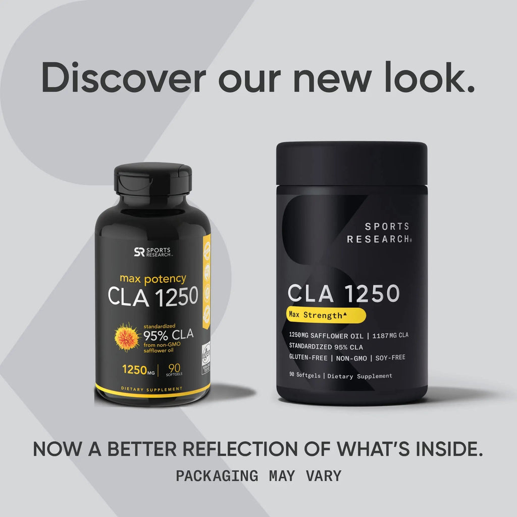 Sports Research CLA - 1250mg with Active Conjugated Linoleic Acid for Men and Women Sports Research Au supplements