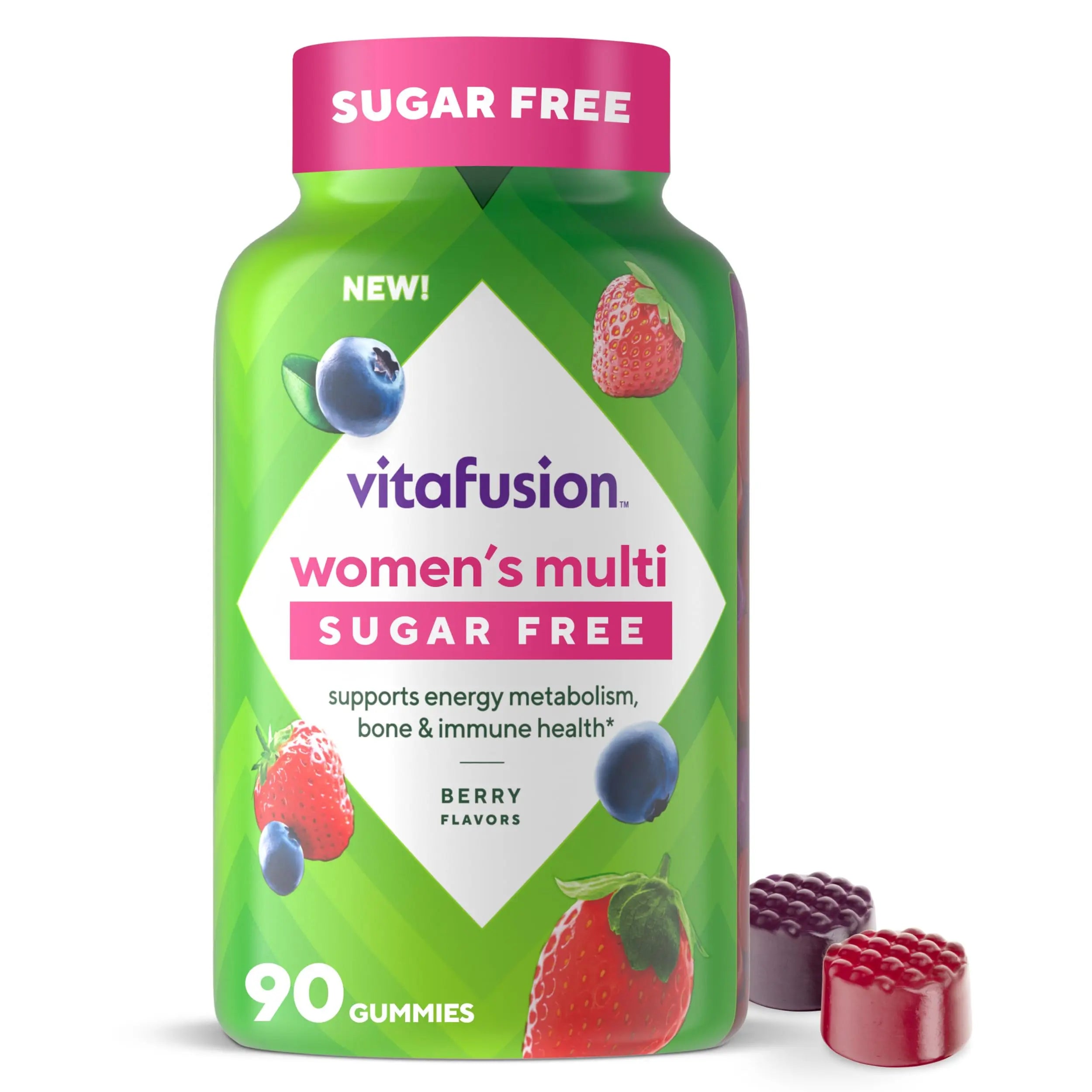 Vitafusion Women’s Sugar Free Daily Multivitamin Supplement, Keto Diet Friendly Adult Gummy Vitamin for Energy Vitafusion Au supplements