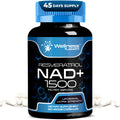 Wellness LABSRX Liposomal NAD Supplement, 1500mg - USA Made, NAD Resveratrol Supplement for Women and Men, NAD+ Support Cellular Health