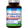 Innate Vitality Daily Probiotics for Women & Men, 30 Billion CFU of 25 Strains, Prebiotics, for Digestive Health Diarrhea Constipation Bloating & Gas Relief, Delayed Release, No Gluten, Vegan, 30 Caps Innate Vitality Au supplements