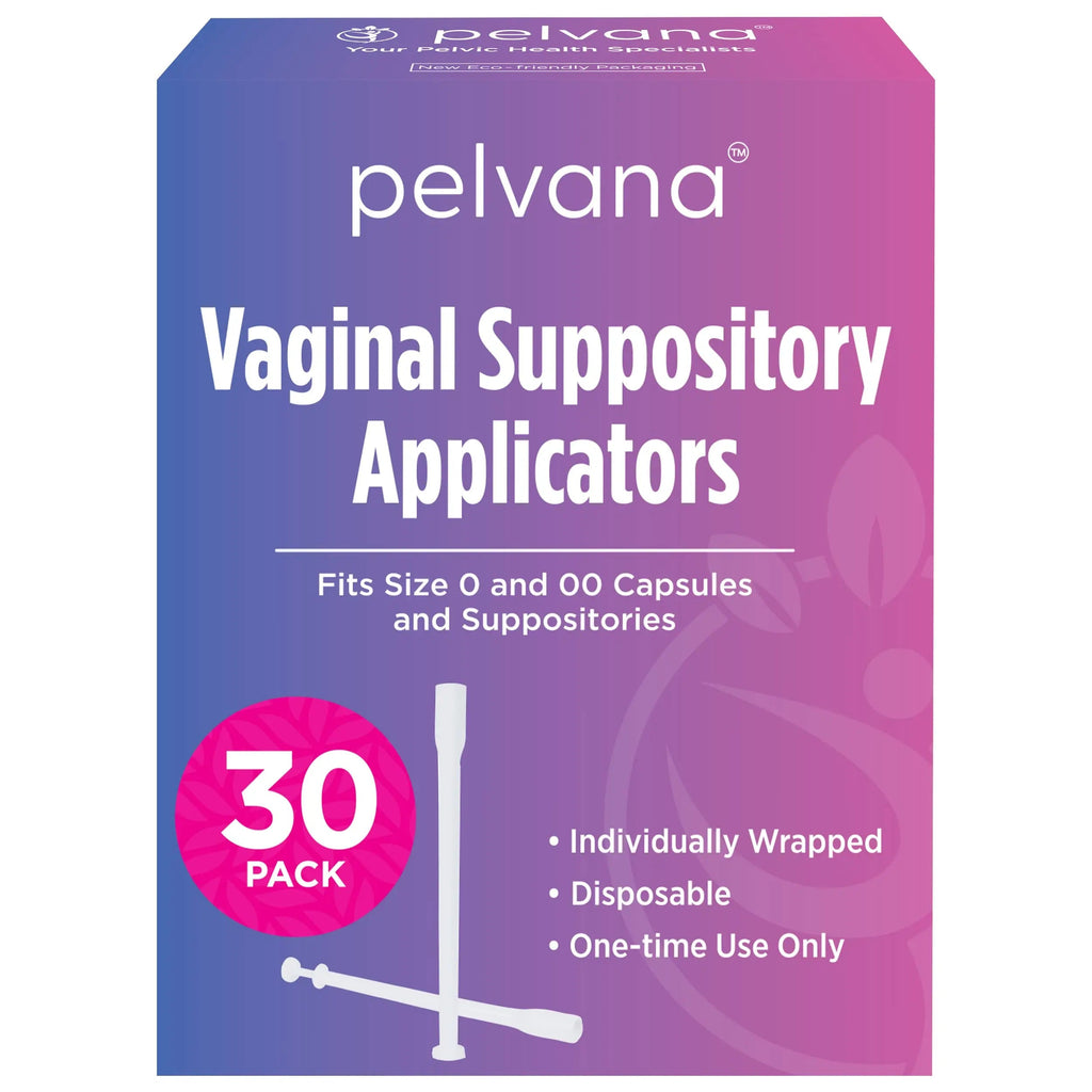 Pelvana Suppository Applicators for Women - (30 Pack) - Fits Size 0 and 00 Capsules - Often Used Pelvana Au supplements