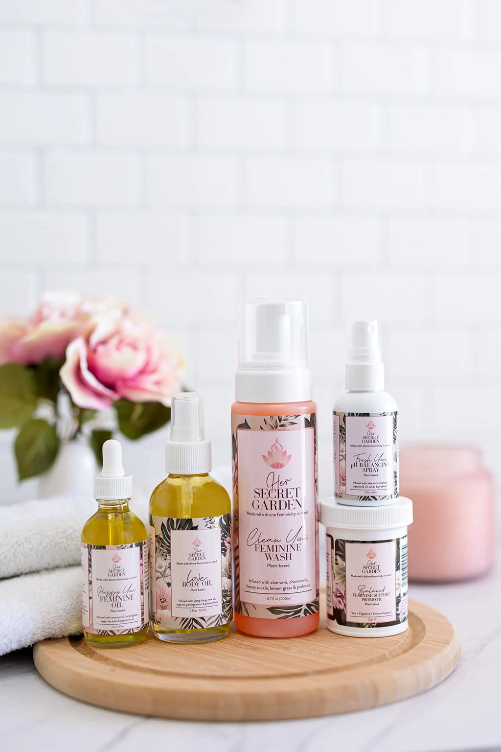 Her SECRET GARDEN Fresh Yoni - Feminine Spray 2oz, plant-based soothing mist all natural Her SECRET GARDEN Au supplements