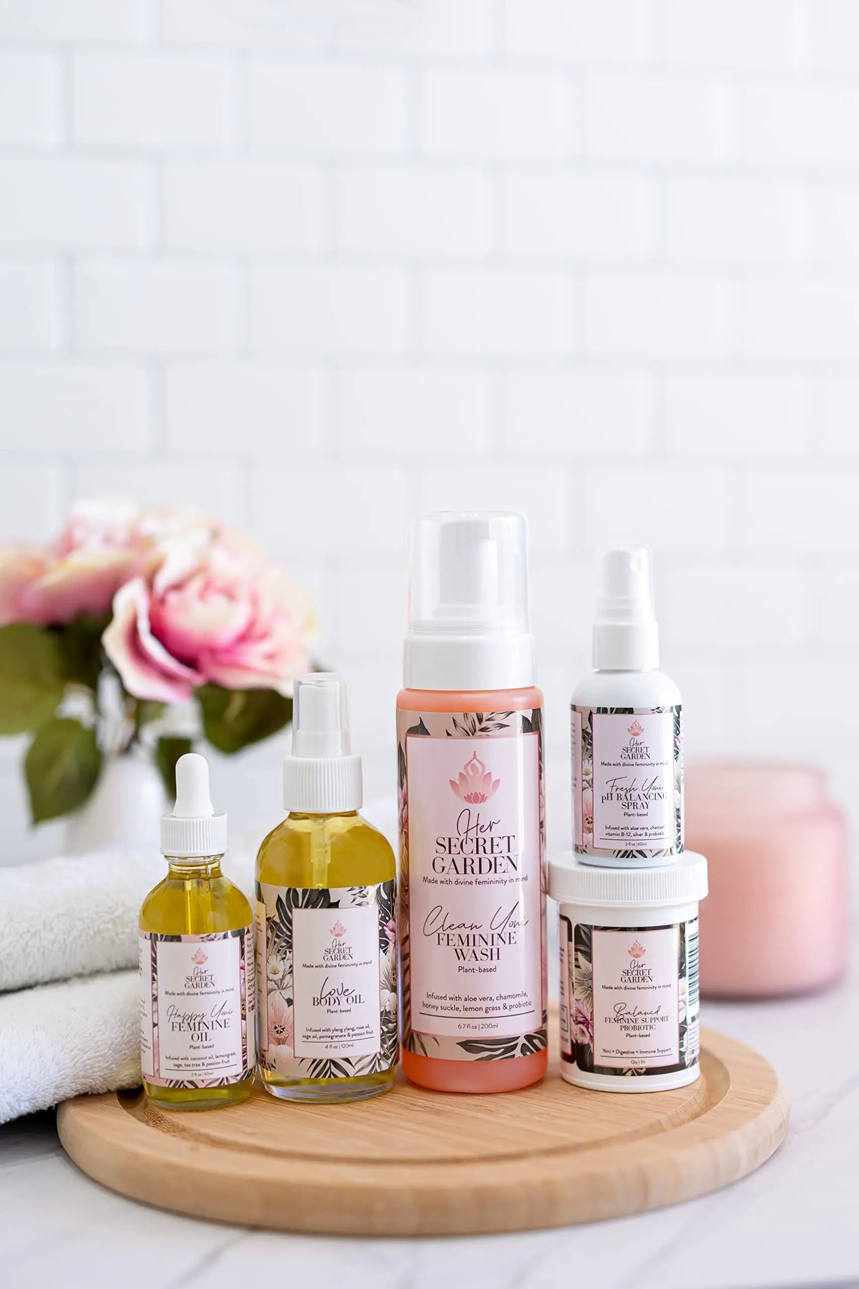 Her SECRET GARDEN Fresh Yoni - Feminine Spray 2oz, plant-based soothing mist all natural Her SECRET GARDEN Au supplements