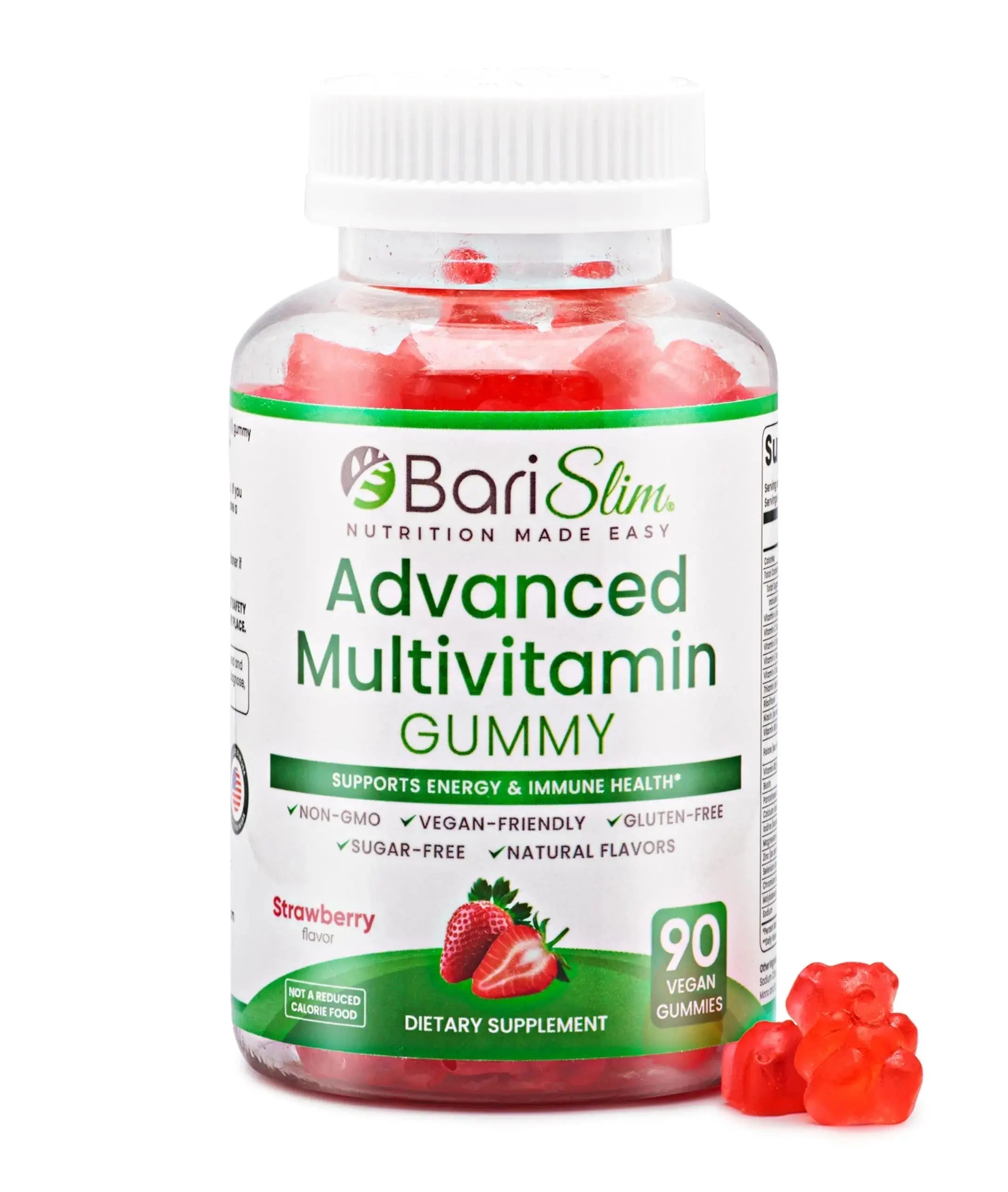 BariSlim Advanced Bariatric Multivitamin Gummies - Specially Formulated Bariatric Vitamins for Patients After Weight Loss Surgery BariSlim Au supplements