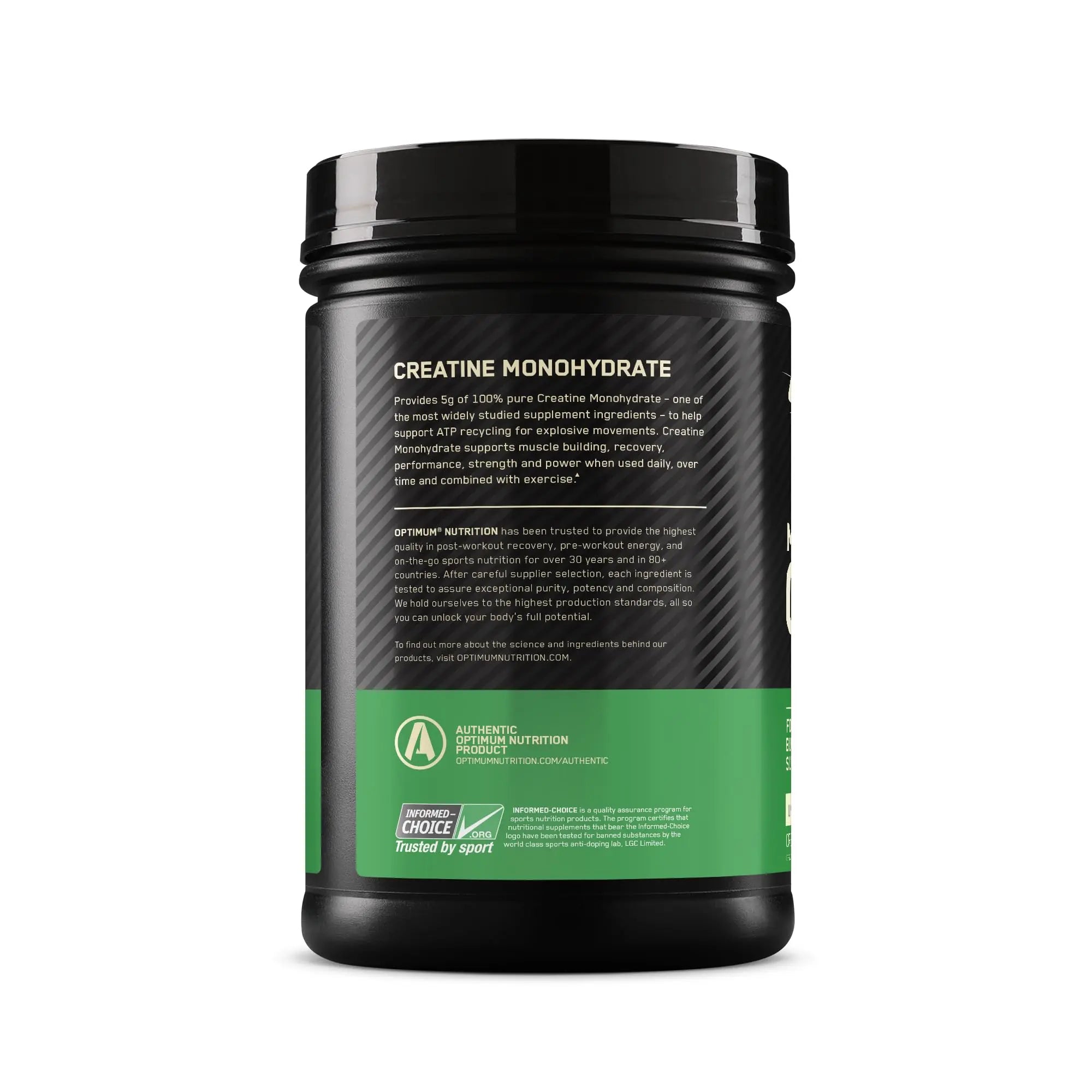 Optimum Nutrition Micronized Creatine Monohydrate Powder, Unflavored, Keto Friendly Optimum Nutrition Au supplements