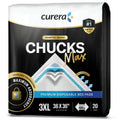 Chucks MAX Hospital Bed Pads Disposable Adult 36 x 36 Breathable Stack Man Au supplements