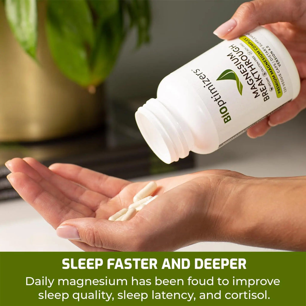 Magnesium Breakthrough Supplement 4.0 - Has 7 Forms of Magnesium: Glycinate, Malate BiOptimizers Au supplements