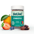 BeLive Synbiotics - Probiotic & Prebiotic Fiber Gummies – High Strength Inulin (3g), Dietary Fiber Supplement, Digestive Support for Kids & Adults