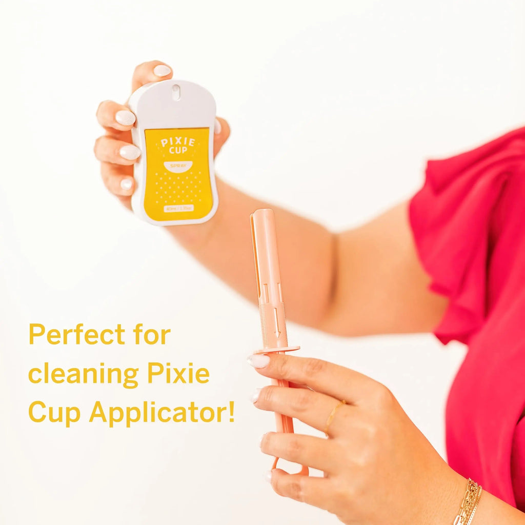 Pixie Sterilizer Spray for Menstrual Cups - Complete Sterilization in Just A Quick Spray - 100% Hypoallergenic Pixie Cup Au supplements