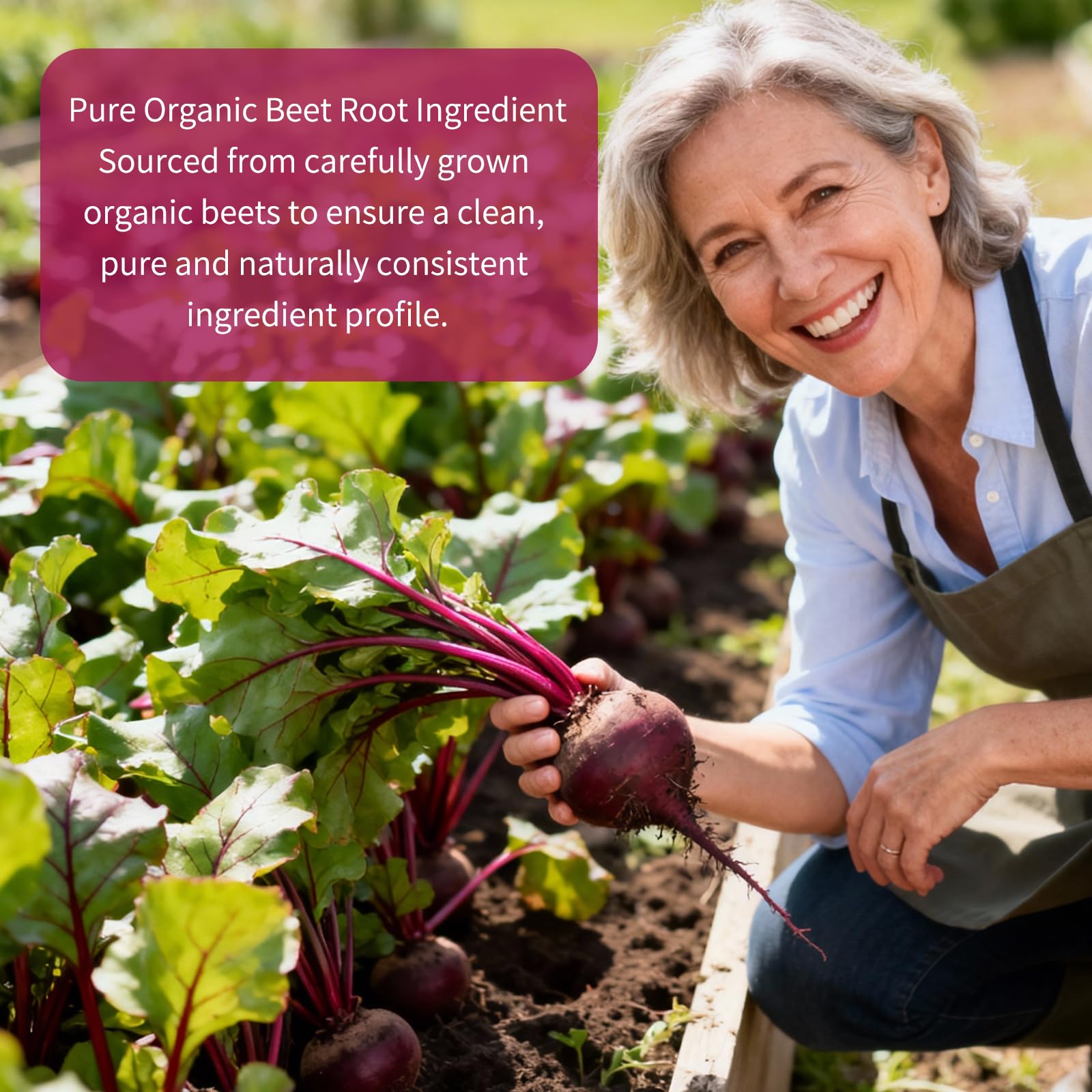Vitarevive Organic Beet Root Capsules with Beetroot Extract 17850mg 21:1 Concentrated Beetroot Supplement Supports Circulation and Nitric Oxide