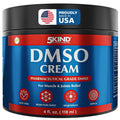 5Kind DMSO Cream for Pain Relief 4 fl oz - 99.9% Pure DMSO Pharmaceutical Grade Cream - Aloe Vera, Magnesium, Arnica & Menthol - Topical Muscle and Joint Pain Relief - Registered NDC - Made in USA 5kind clinical skincare Au supplements