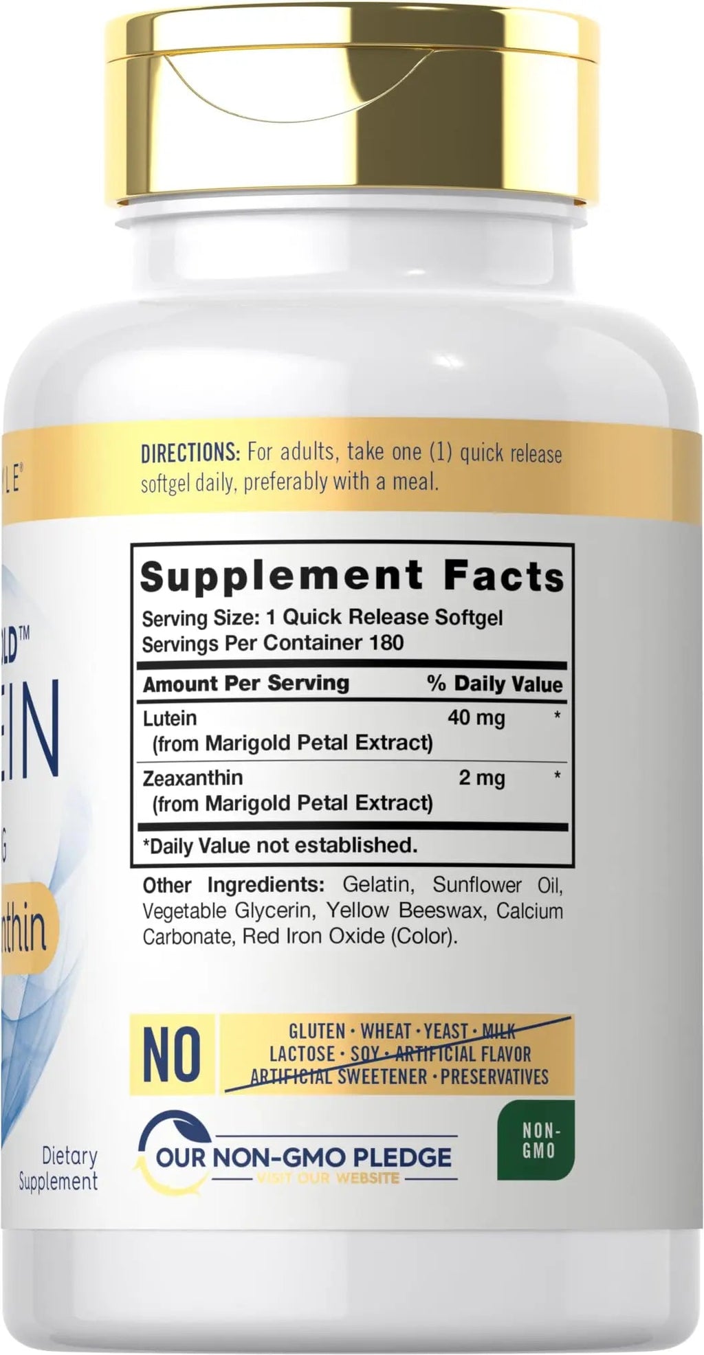 Carlyle Lutein and Zeaxanthin 40 mg | 180 Softgels | Eye Health Vitamins Carlyle Au supplements
