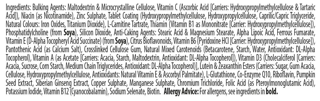 Vitabiotics Wellman 70+ 30 Tabs Vitabiotics Au supplements
