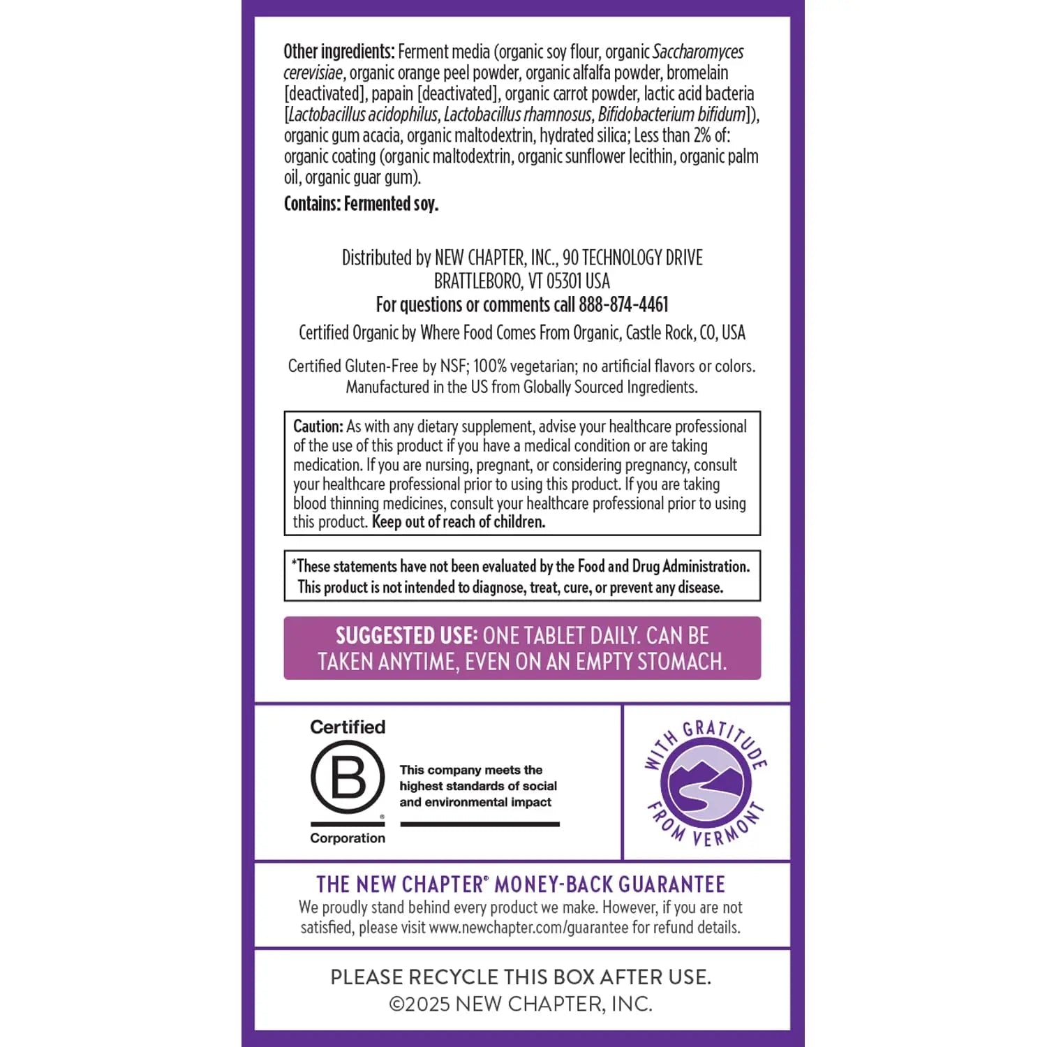 New Chapter Women's Multivitamin 40 Plus for Energy, Healthy Aging + Immune Support with 20+ Nutrients New Chapter Au supplements
