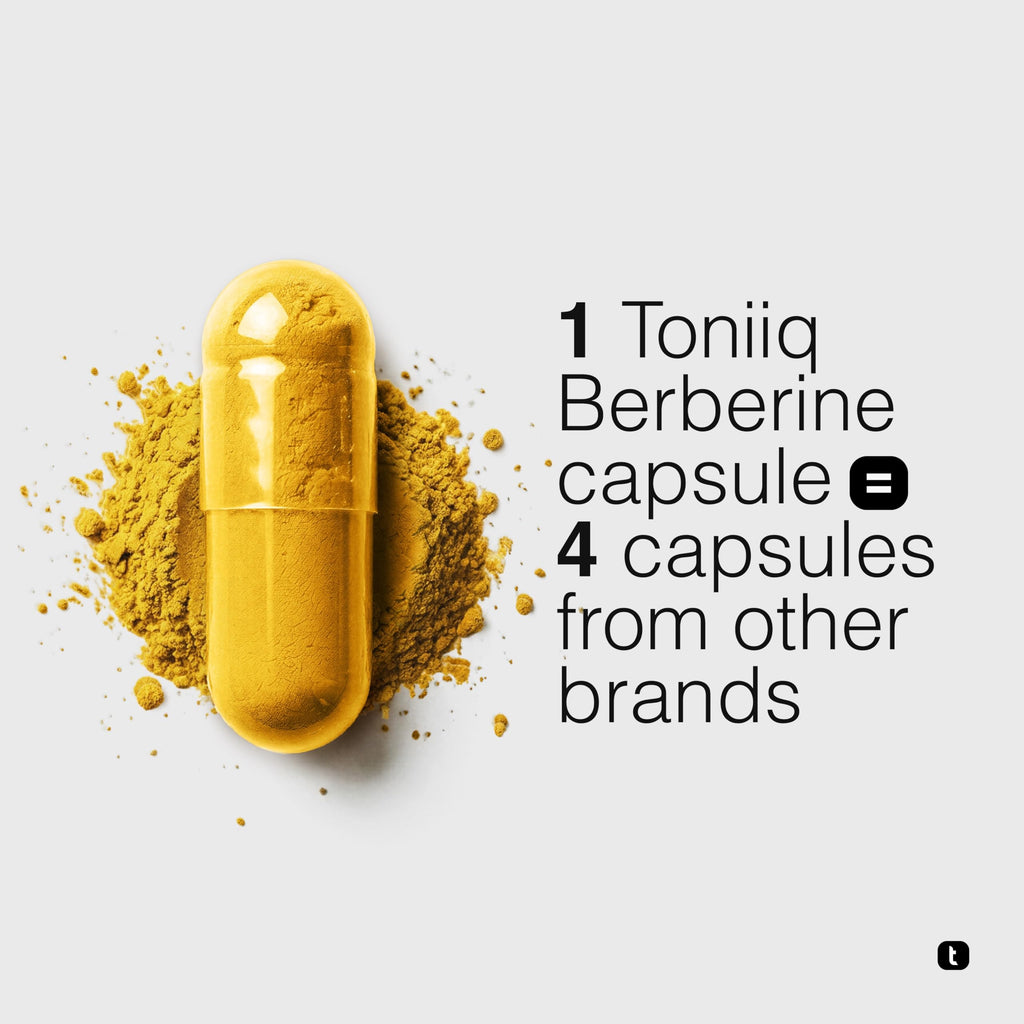 Toniiq Ultra High Strength HCl from The Himalayas - 100:1 Concentrated Extract - Lab-Tested 97% - 90 Vegetarian Capsules