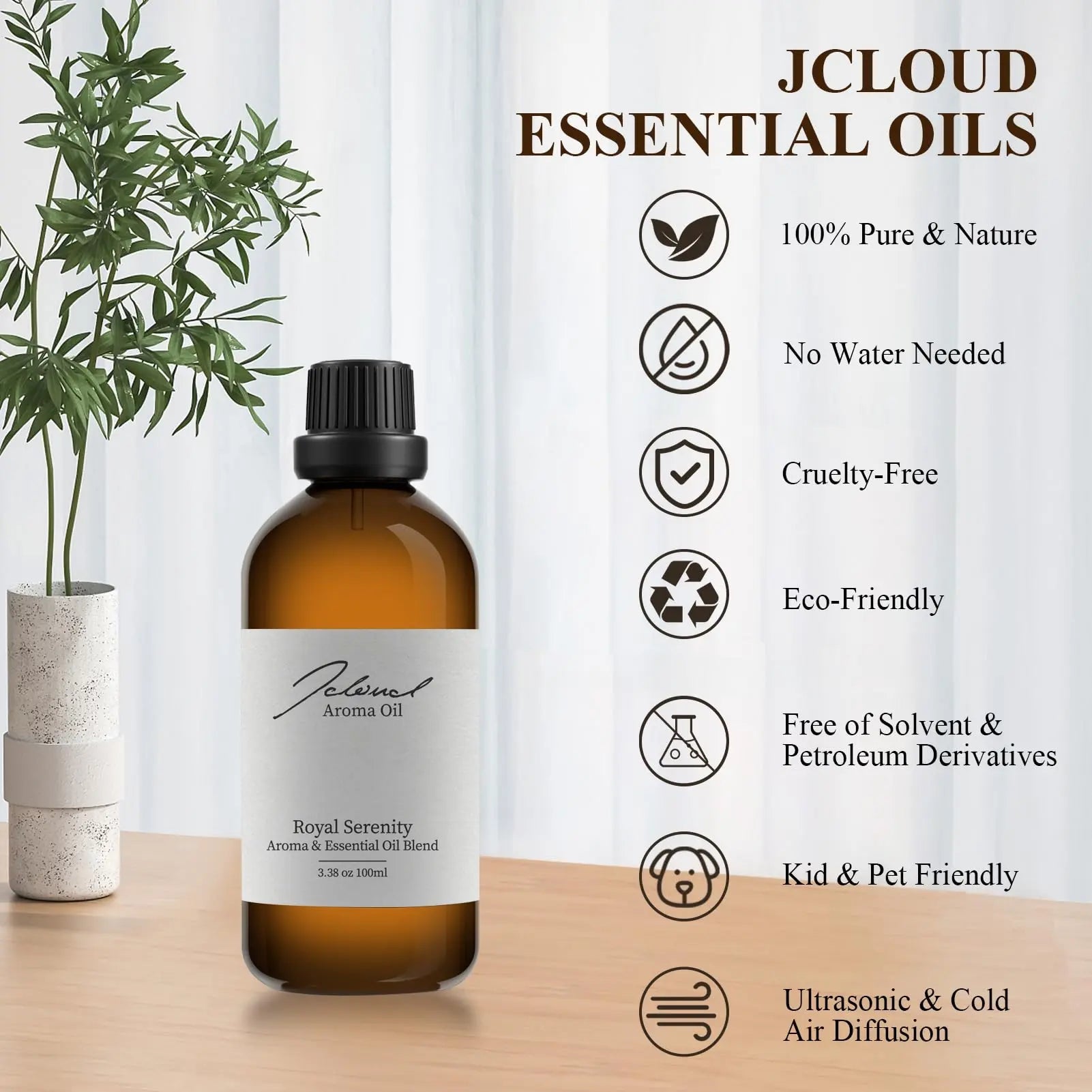 JCLOUD Royal Serenity Essential Oil Inspired by Ritz-Carlton Hotel | Hotel Collection - Pure Aromatherapy JCLOUD Au supplements