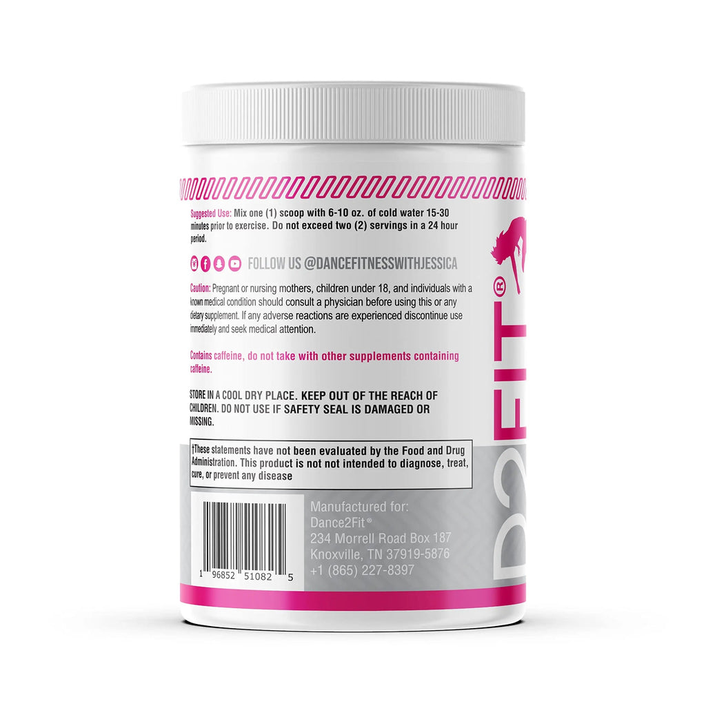 D2Fit (by Jessica Bass Women’s Pre Workout Multi Collagen (2.5g) + Biotin (150mcg) D2Fit Au supplements