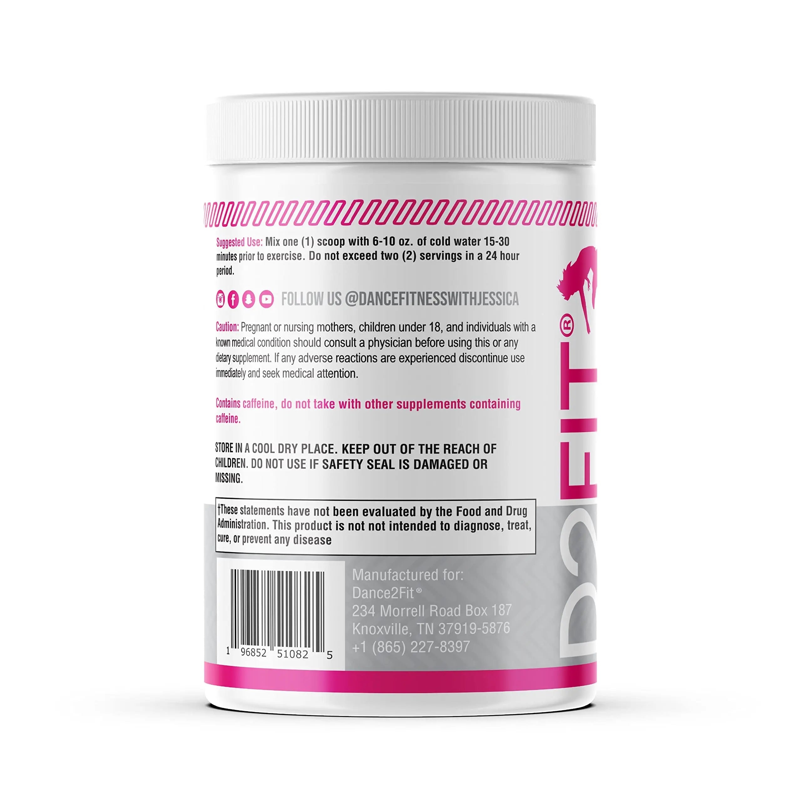 D2Fit (by Jessica Bass Women’s Pre Workout Multi Collagen (2.5g) + Biotin (150mcg) D2Fit Au supplements