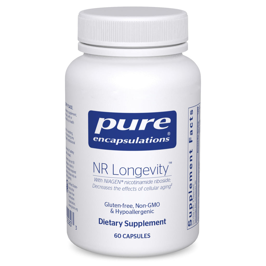 Pure Encapsulations NR Longevity NAD Supplement – Supports Healthy Aging, NAD+ Replenishment, Mitochondrial Function, with NIAGEN – Gluten Free, Non-GMO, Hypoallergenic – 60 Capsules Pure Encapsulations Au supplements
