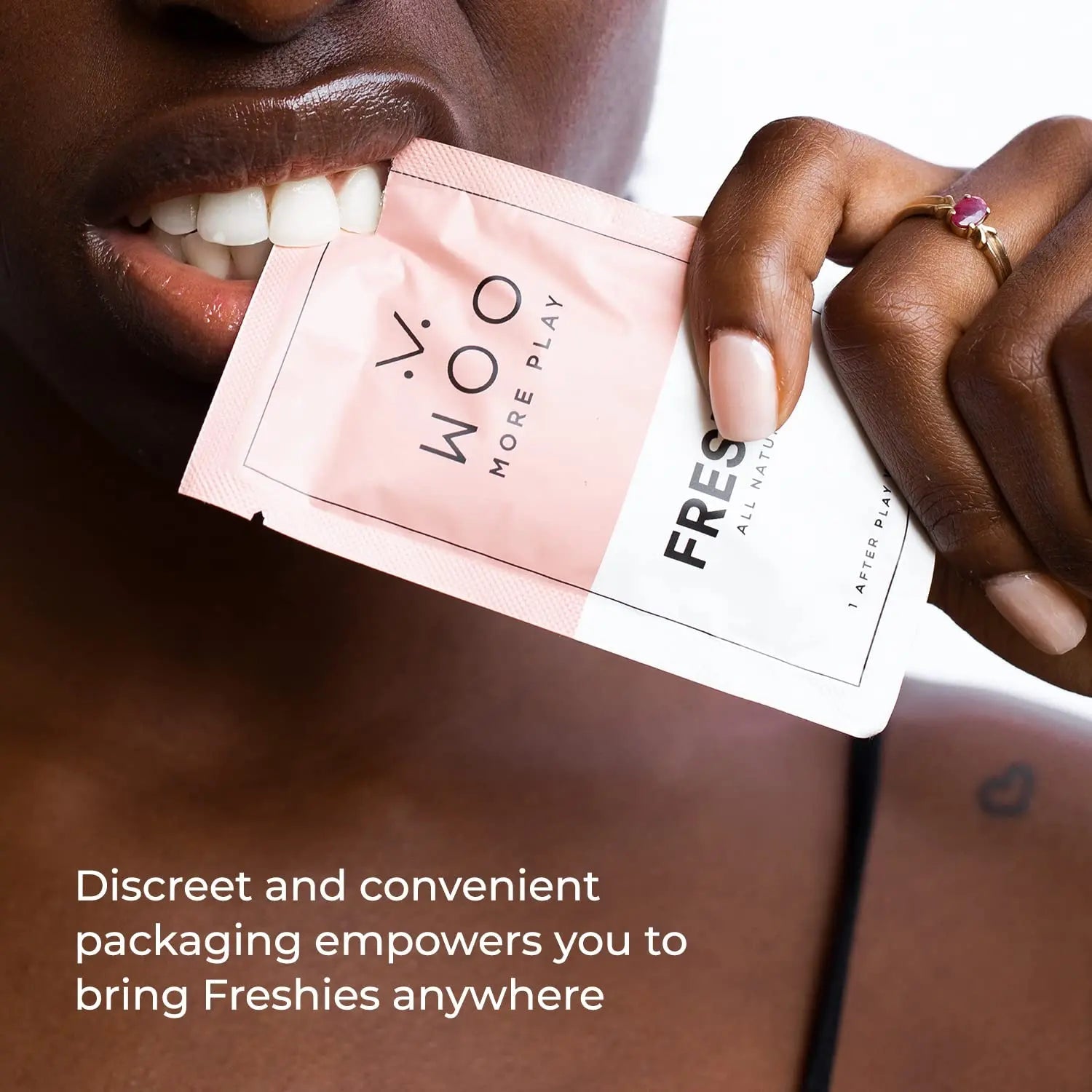 Woo More Play Freshies: All-Natural Feminine Intimacy Towelette Wipes with Coconut Oil Woo More Play Au supplements
