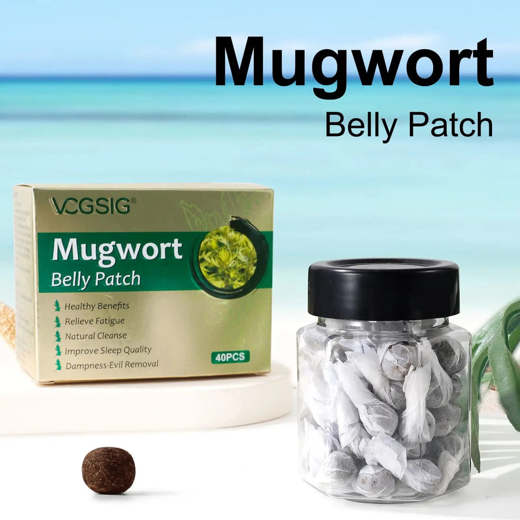 ALIVO 40PCs Mugwort Belly Patch, Mugwort Navel Stickers - Parches para Bajar de Peso ALIVO Au supplements