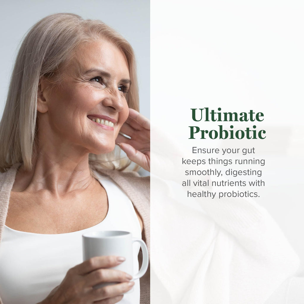Global Healing Ultimate Probiotic Blend Supplement with Prebiotics and Probiotics for Digestive Health, Digestive Tract, & Immune System, Gut Health for Men & Women,