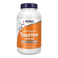 NOW Foods Supplements, Taurine 1,000 mg, Double Strength, Nervous System Health*, 250 Veg Capsules