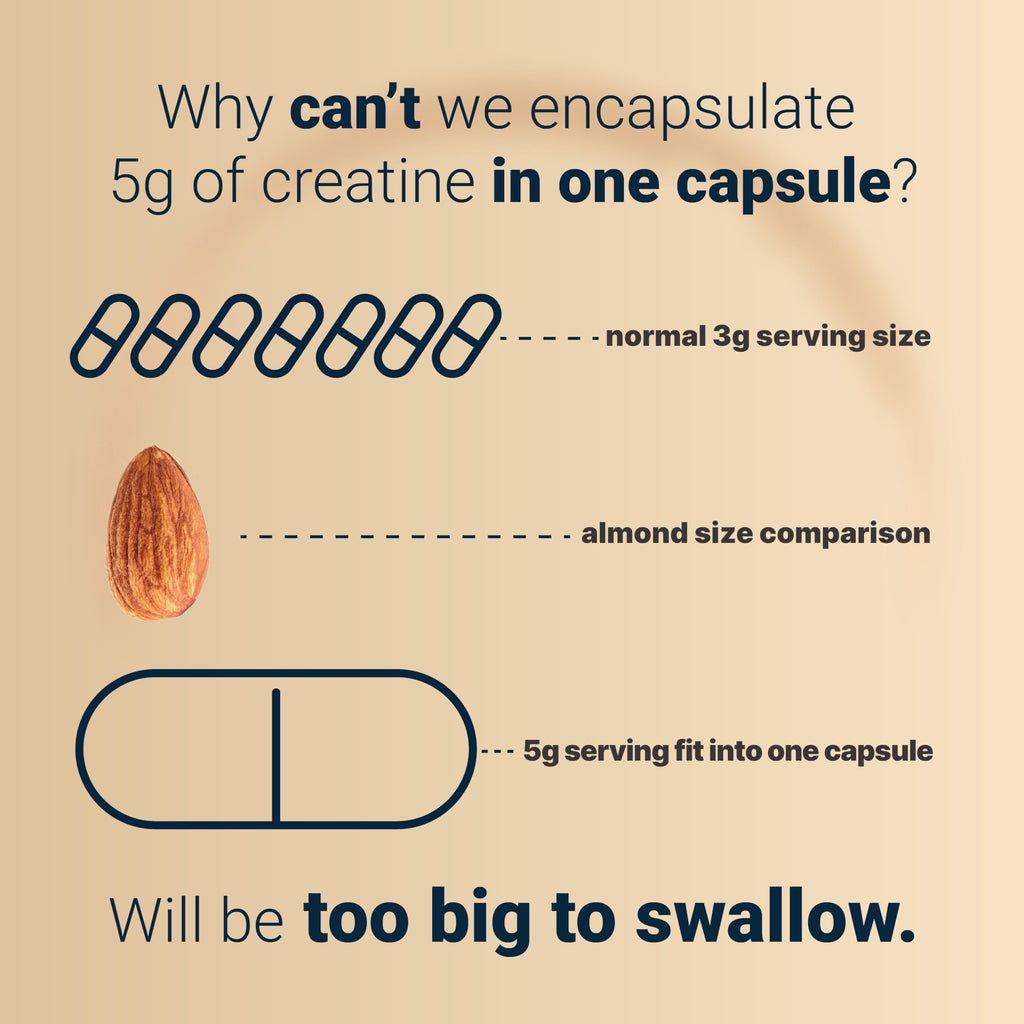 NatureBell Creatine Monohydrate Capsules 5,000mg Per Serving, 500 Count | Micronized, Unflavored Creatine Pills | Pre-Workout & Muscle Strength Support