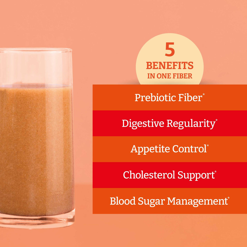 BENEXIA Chiamucil Prebiotic Fiber Supplement Powder – Chia Fiber & Chicory Root (Inulin) for Digestive Health & Appetite Control – Gluten & Sugar Free