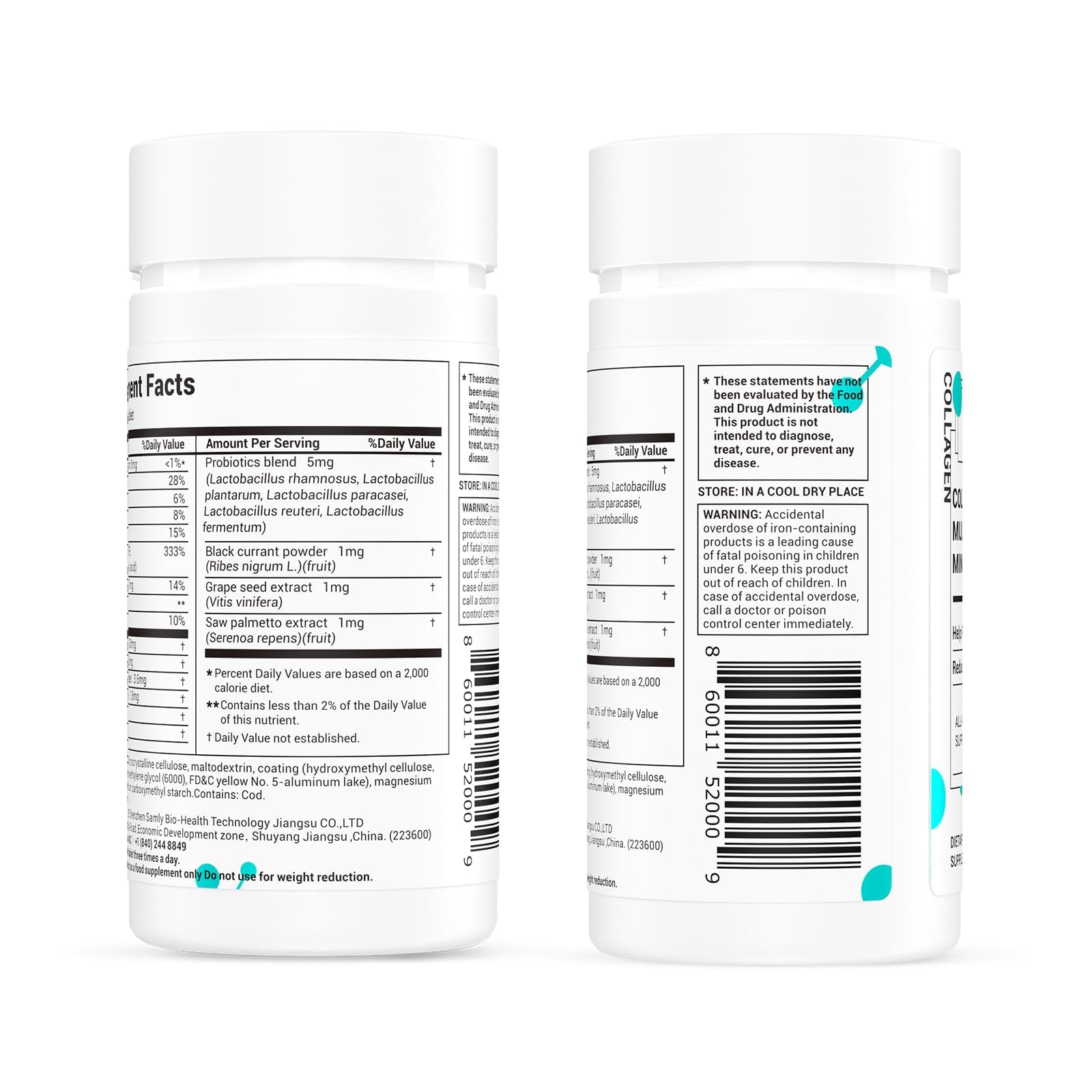 DrBioCare Collagen Peptides for Women, Beauty Vitamin & Mineral Supplement,Contains Vitamin D3, Probiotics for Women & Collagen Peptides,Vitamin B Complex,Vitamin E 180 Tablets DrBioCare Au supplements
