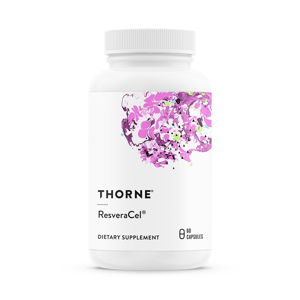 THORNE - ResveraCel - Nicotinamide Riboside with Quercetin Phytosome & Resveratrol - Supports Healthy Aging, Methylation, Cellular Energy Production & Metabolism