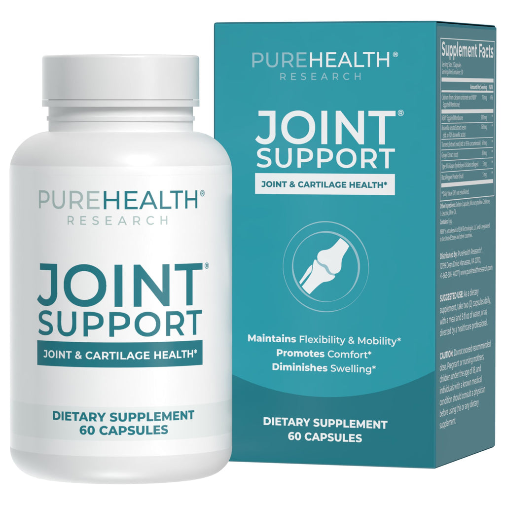 PUREHEALTH RESEARCH Joint Support NEM Eggshell Membrane with Boswellia Extract, Calcium & Turmeric, 60 Capsules PUREHEALTH RESEARCH Au supplements