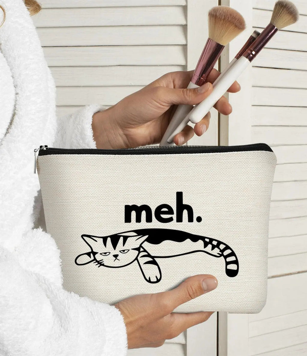 BARPERY Cat Gifts for Cat Lovers Cats Small Makeup Bag,Sanitary Napkin Storage Bag, Menstrual Cup BARPERY Au supplements
