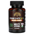YumVs Strong Earth Kids Organic Gummies, Multi Vitamin, Berry, 60 Gummies Aus Healthcare Au supplements