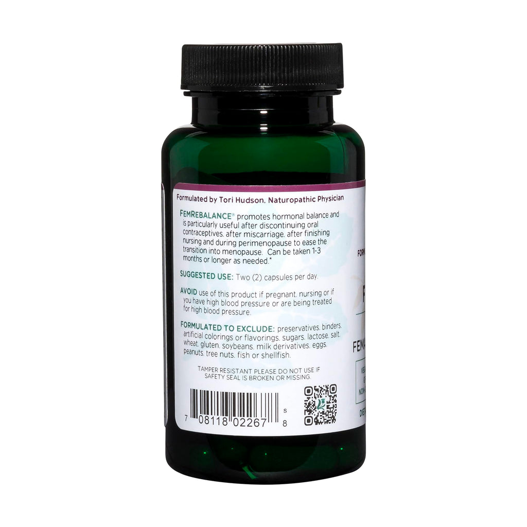 Vitanica FemRebalance, Hormone Balance Support for Women, Vegan, 60 Capsules Vitanica Au supplements