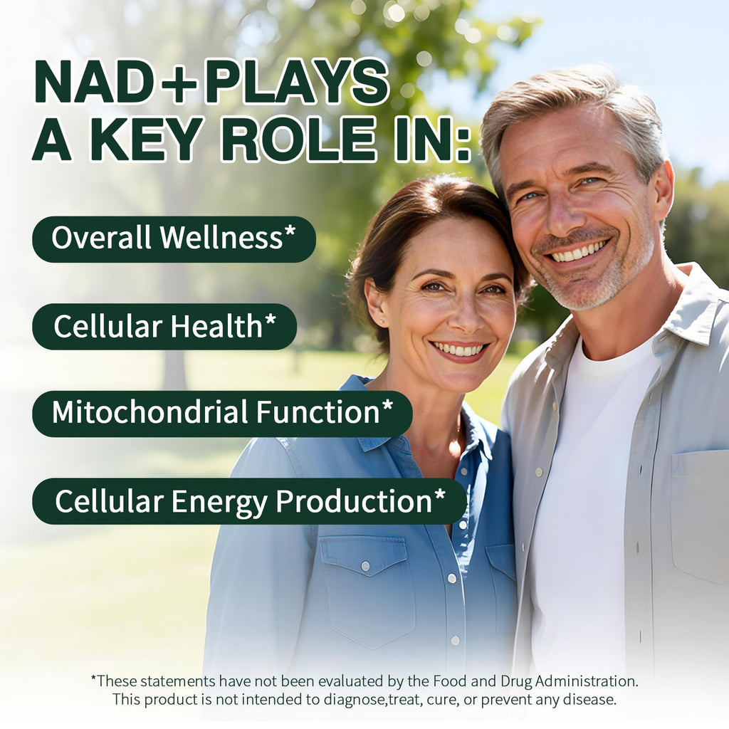 YMINGKJ NAD+ Supplement with Resveratrol 1200mg – Nicotinamide Adenine Dinucleotide & Trans-Resveratrol 50mg, Anti-Aging Cellular Energy & Metabolism Support, 60 Vegetarian Capsules (30 Servings) YMINGKJ Au supplements
