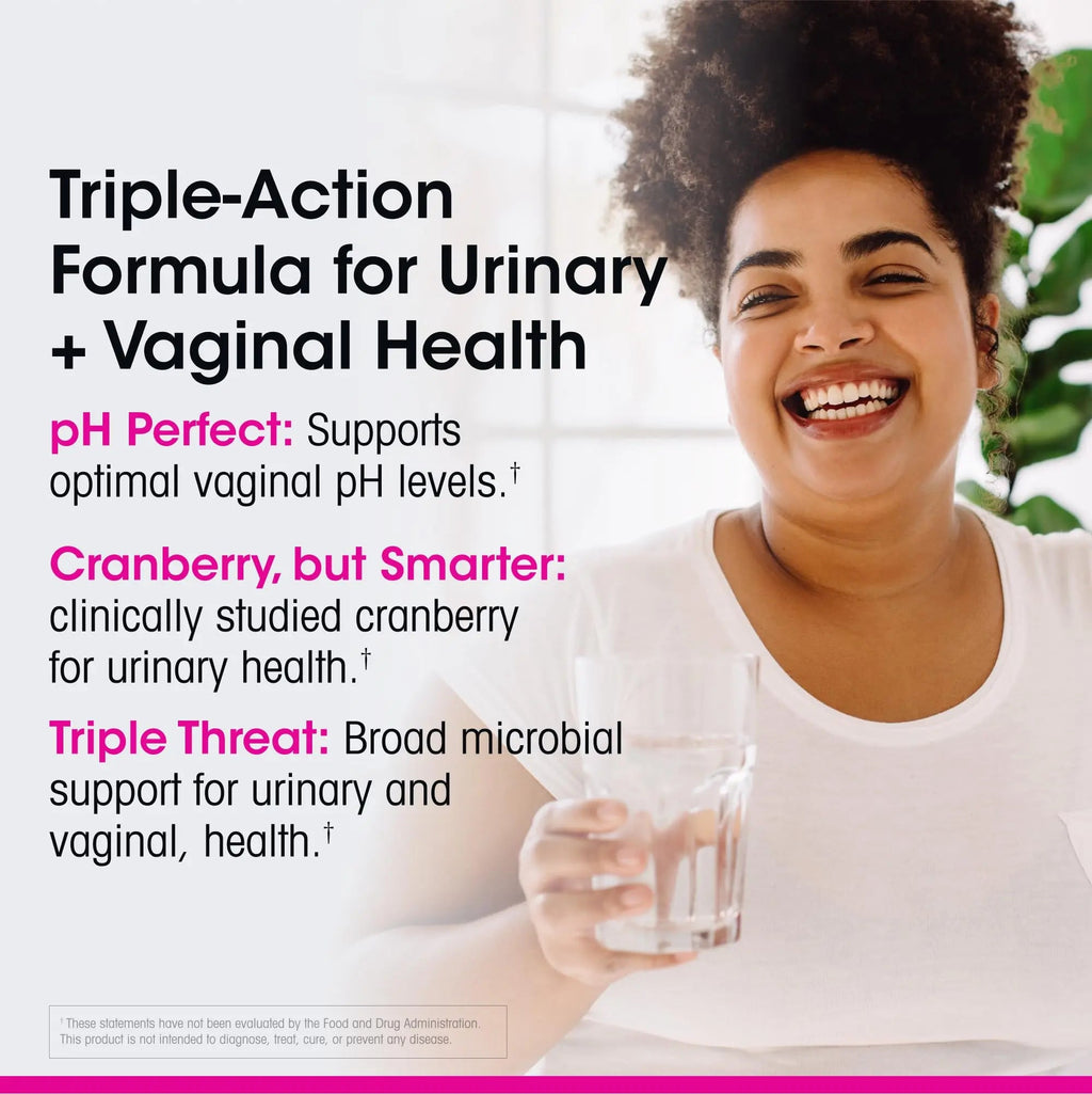 vH essentials Probiotics with Prebiotics and Cranberry Feminine Health Supplement - 60 Capsules vH essentials Au supplements
