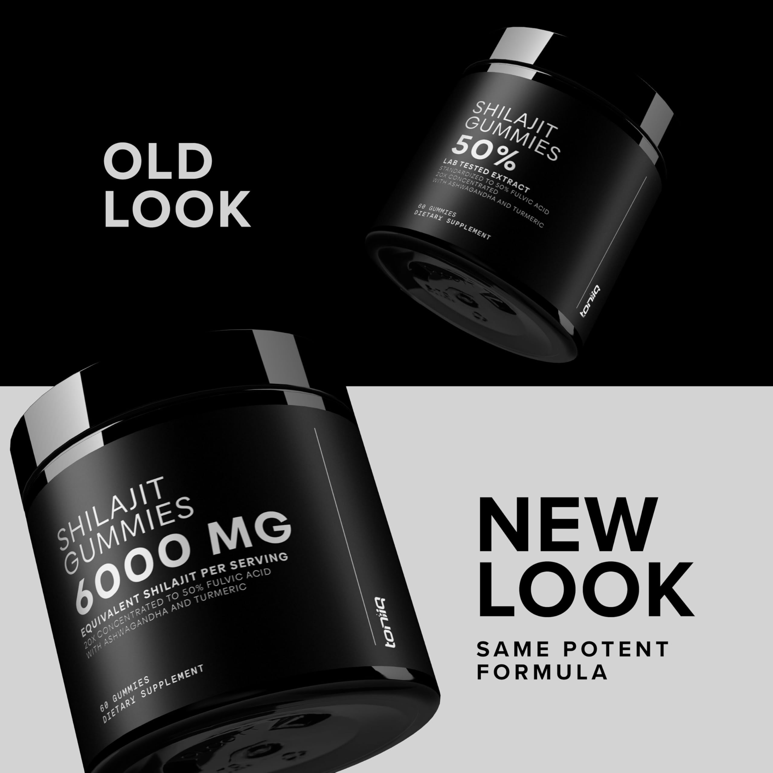 Shilajit Gummies 6000mg Equivalent (3X Stronger) – Himalayan Sourced + Ashwagandha + Turmeric – Lab Tested Toniiq Au supplements
