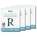 Rael Body Wipes, Organic Cotton Wipes for Women - Unscented Body Wipes, Individually Wrapped Rael Au supplements