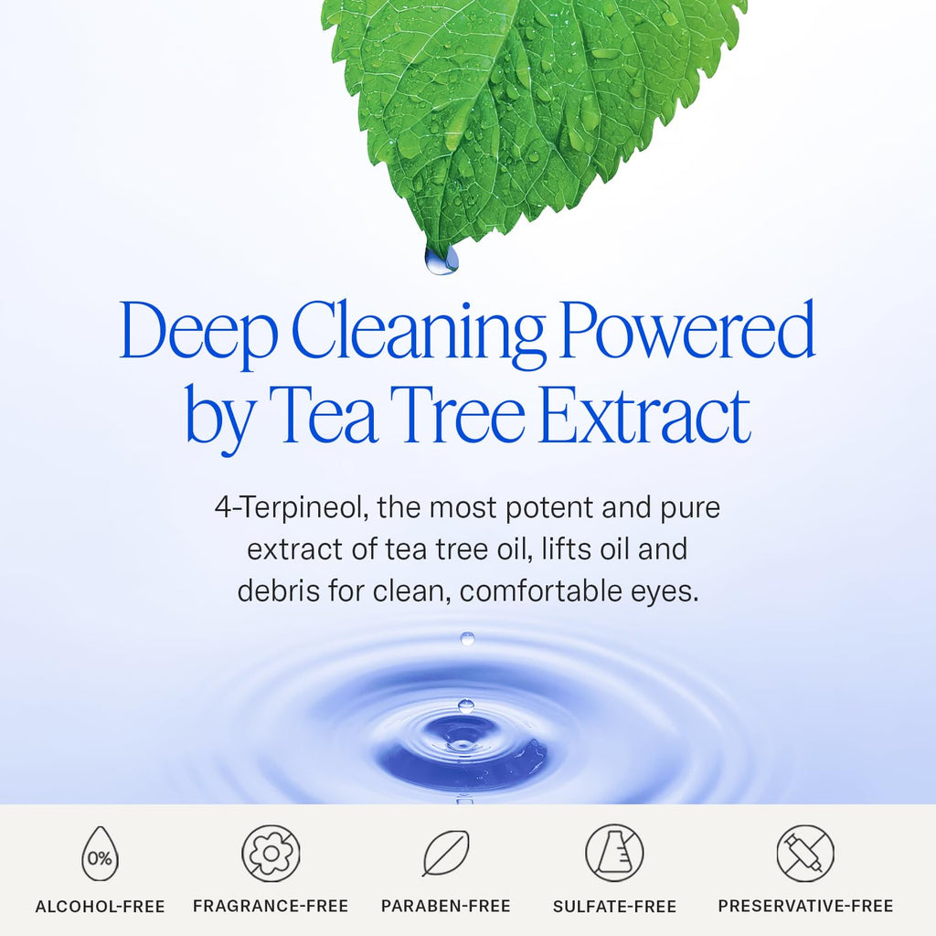 Cliradex Towelettes - Natural Face, Eyelash & Eyelid Cleanser - Wipes for Demodex, Blepharitis, Mgd and Red Irritated Eye Lid