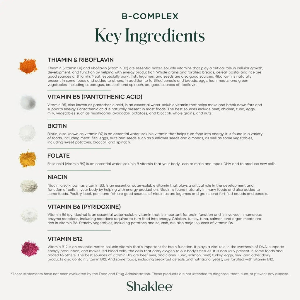 Shaklee - B-Complex- The Ultimate Energy Boost with Patented Bioactivated Absorption System™ - B Vitamins for Enhanced Well-Being Shaklee Au supplements