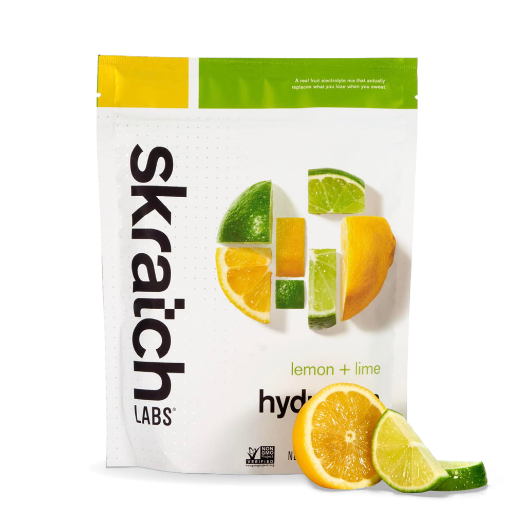 Skratch Labs Hydration Sports Drink Mix – Real‑Fruit Electrolyte Powder for Fast Hydration & Endurance | Lemon & Lime | 20 Servings | Vegan, Non‑GMO, Clean Ingredients